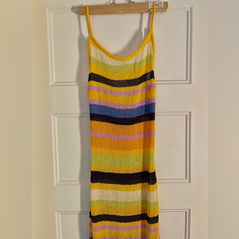 NWOT - Tiger Mist Multicolor Striped Maxi Dress